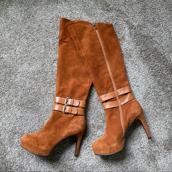 Pelle Moda Shoes - NWOT knee length Leather boots